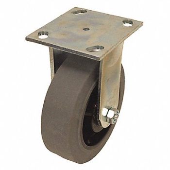 GRAINGER APPROVED Standard Plate Caster Rigid 350 lb., 490V76