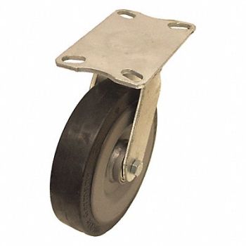 GRAINGER APPROVED Kingpinless Plate Caster Swivel 1320 lb., 490W14