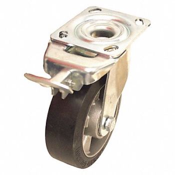 GRAINGER APPROVED Standard Plate Caster Swivel 1100 lb., 490W23