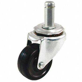 GRAINGER APPROVED Gen Purpose Friction-Ring Stem Caster, 490W51