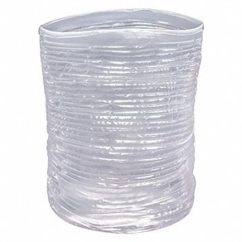 GRAINGER APPROVED Drum Liner Natural 55 gal LDPE PK20, 490Z17