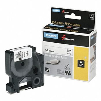 ABILITY ONE Label Cartridge 5 ft L White EA1, 490Z50