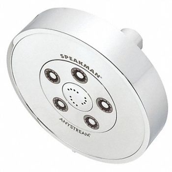 SPEAKMAN Shower Head Flat Circle 1.75 gpm, 490Z63