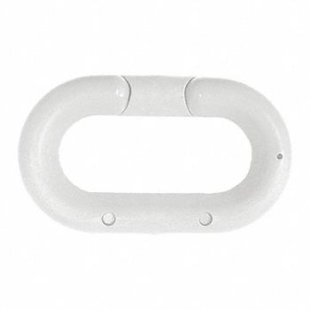 MR. CHAIN Chain Link White 3 Size Plastic, 491A14
