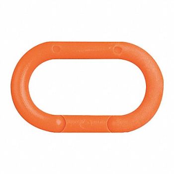 MR. CHAIN Chain Link Orange 2 Size Plastic, 491A12