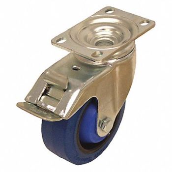 GRAINGER APPROVED Standard Plate Caster Swivel 400 lb., 491A21