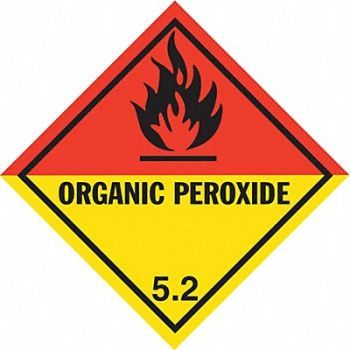 J.J. KELLER DOT Container Label 4 Label W PK500, 491G47