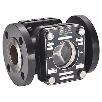 ARCHON INDUSTRIES INC. Sight Flow Indicator 6-1/2 L 1-1/2 Pipe, 491H98