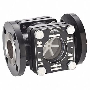 ARCHON INDUSTRIES INC. Sight Flow Indicator 7-7/8 L 2 Pipe, 491J01