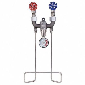 ARCHON INDUSTRIES INC. Hose Station 10 L 10 W Stainless Steel, 491J29