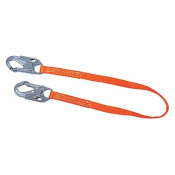 HONEYWELL MILLER Positioning Lanyard Orange Fixed, 20C113