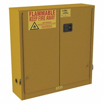 CONDOR Aerosol Cabinet Wall Mount 24 gal 44 H, 491M69