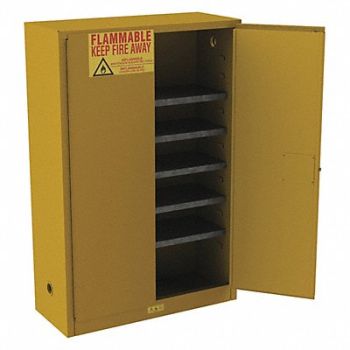 CONDOR Safety Cabinet Stndr 60gl 43 x18 x65, 491M73