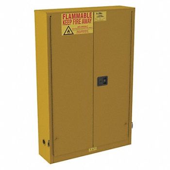 CONDOR Paint and Ink Safety Cabinet Wall Mount, 491M78