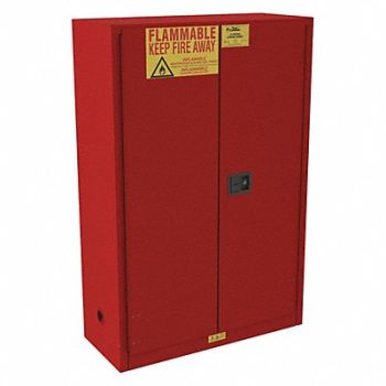 CONDOR Flammable Cabinet Standard 45 gal 65 H, 491M97