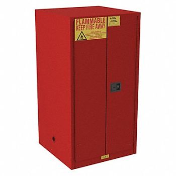 CONDOR Flammable Cabinet Standard 60 gal 65 H, 491M98