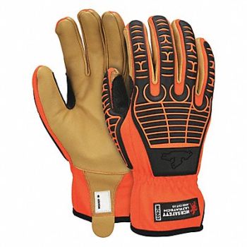 MCR SAFETY Cut Resistant Gloves Sz 2XL 11-3/4 L PR, 491R49