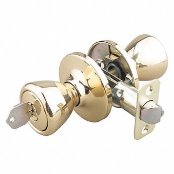 EZ-FLO Knob Lockset Mechanical Cylindrical, 491T67