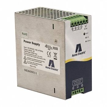 ACME ELECTRIC DC Power Supply 24VDC Power Rating, 492A39
