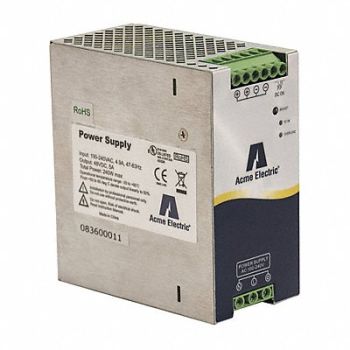 ACME ELECTRIC DC Power Supply 24VDC Power Rating, 492A42