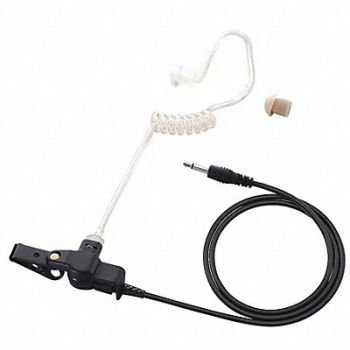 ICOM Ear Loop Earpiece Black 25 Cord Length, 492G41