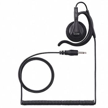 ICOM Ear Loop Earpiece Black 45 Cord Length, 492G43