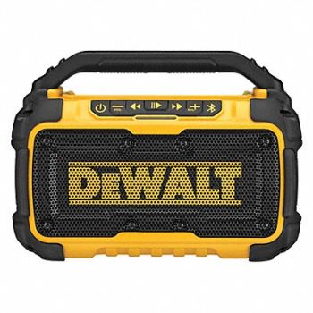 DEWALT JobsiteBluetoothSpeaker Cord CordlessAux, 492P07