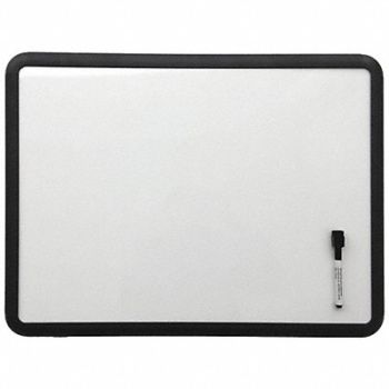 GRAINGER APPROVED Dry Erase Board Magnetic Wall Mounted, 492P17