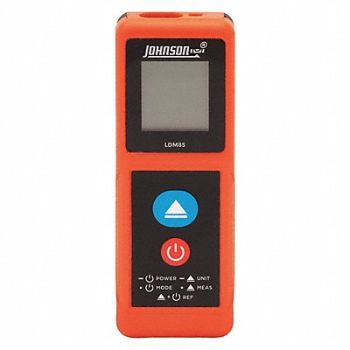 JOHNSON LEVEL TOOL Laser Distance Meter Indoor 85 ft., 492U66