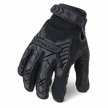 IRONCLAD Tactical Touchscreen Glove Black 3XL PR, 493C76