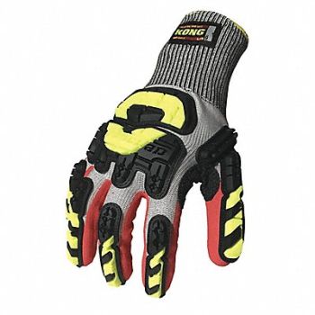 IRONCLAD Cut Resistant Gloves Size 2XL Gray PR, 493F08