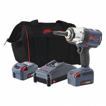 INGERSOLL RAND Impact Wrench Cordless Compact 20VDC, 493F32