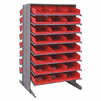 QUANTUM STORAGE SYSTEMS K6932 Pick Rack 36inx60inx36in Red, 493G57