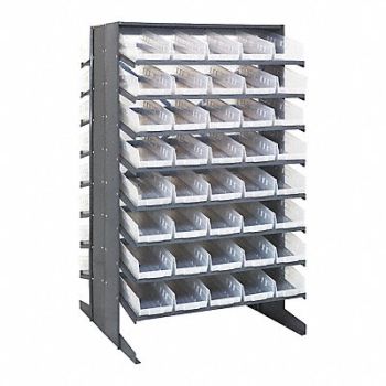 QUANTUM STORAGE SYSTEMS K6933 Pick Rack 36inx60inx36in Clear, 493G59