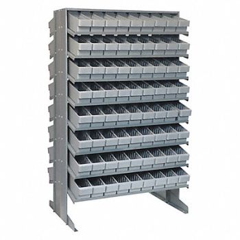 QUANTUM STORAGE SYSTEMS K6931 Pick Rack 24inx60inx36in Gray, 493G79