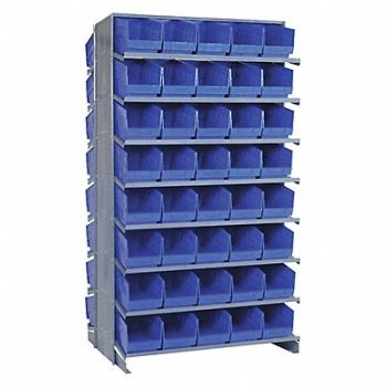 QUANTUM STORAGE SYSTEMS K6929 Pick Rack 36inx64inx36in Blue, 493G82