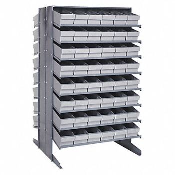 QUANTUM STORAGE SYSTEMS Pick Rack 36inx60inx36in Gray, 493G83