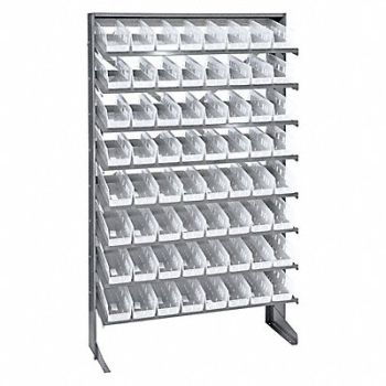 QUANTUM STORAGE SYSTEMS E1545 Pick Rack 12inx60inx36in Clear, 493G87