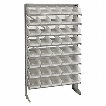 QUANTUM STORAGE SYSTEMS E1546 Pick Rack 12inx60inx36in Clear, 493G93