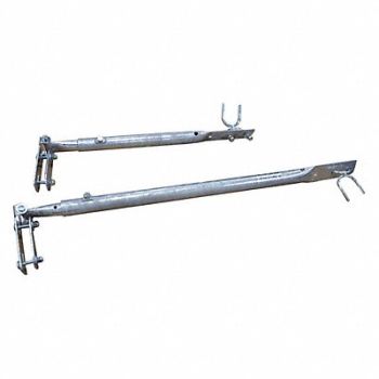 GARLOCK SAFETY SYSTEMS Ladder Connector Gray, 493N16