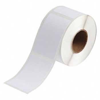 BRADY Label Roll 2-11/64 W Die Cut - Tag, 493R03