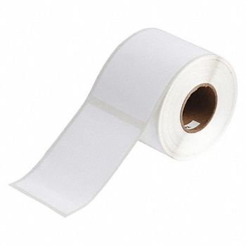 BRADY Label Roll 2-61/64 W Die Cut - Tag, 493R04