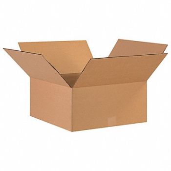 GRAINGER APPROVED Shipping Box 17x17x8 in, 493T37