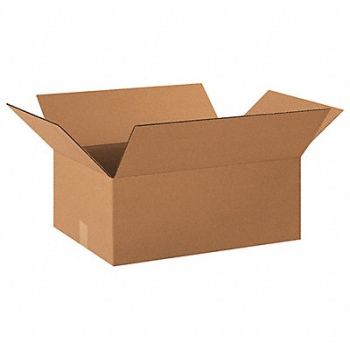 GRAINGER APPROVED Shipping Box 20x14x8 in, 493T40