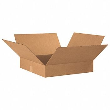 GRAINGER APPROVED Shipping Box 20x20x4 in, 493T44