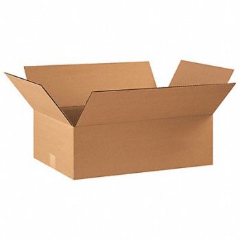 GRAINGER APPROVED Shipping Box 22x14x8 in, 493T48