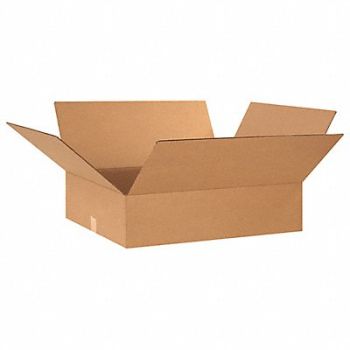 GRAINGER APPROVED Shipping Box 24x20x6 in, 493T51