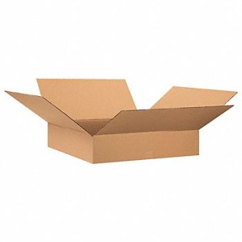 GRAINGER APPROVED Shipping Box 28x28x6 in, 493T56