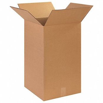 GRAINGER APPROVED Shipping Box 14x14x24 in, 493T65