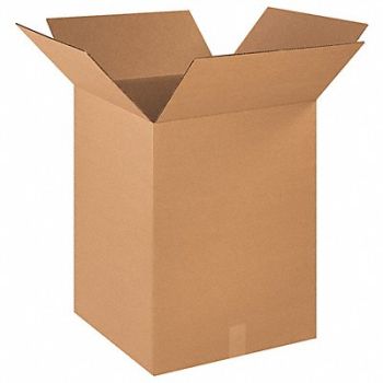 GRAINGER APPROVED Shipping Box 18x18x24 in, 493T73